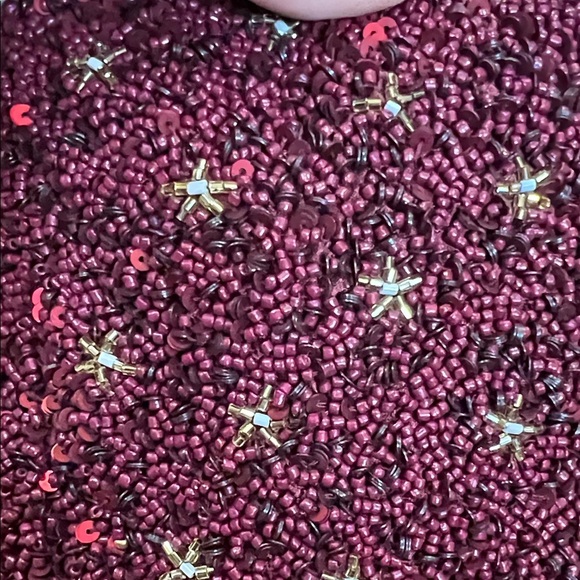 From India To You | Crimson Beaded “Go Team” Shoulder Bag - Picture 14 of 14